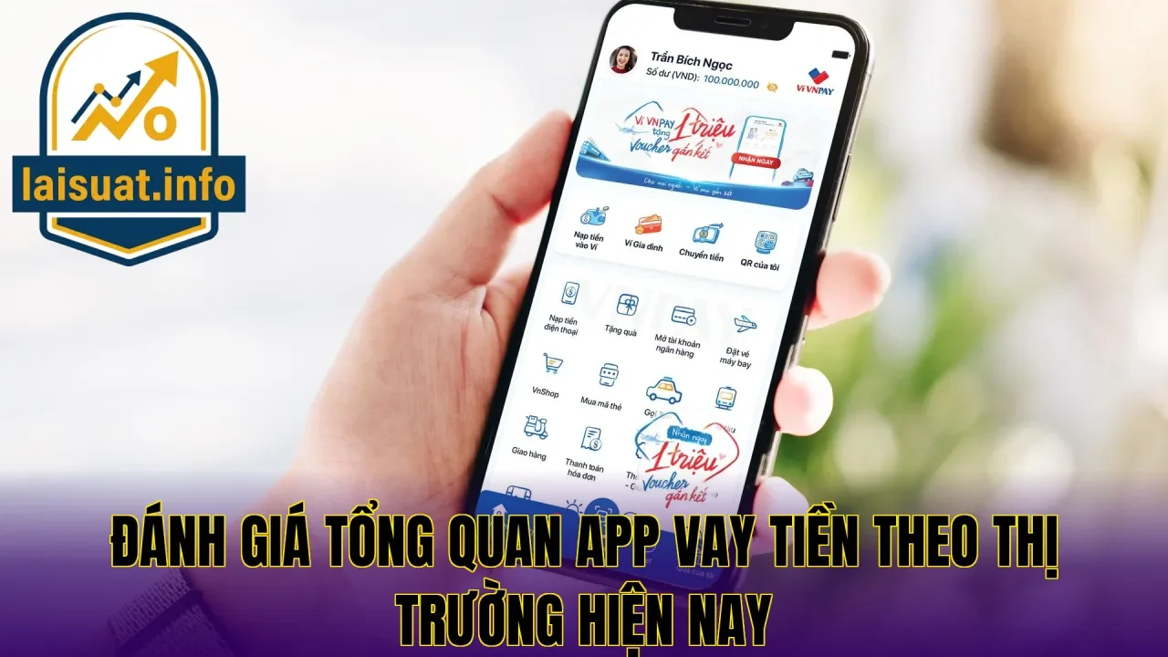 Đánh giá tổng quan app vay tiền theo thị trường hiện nay