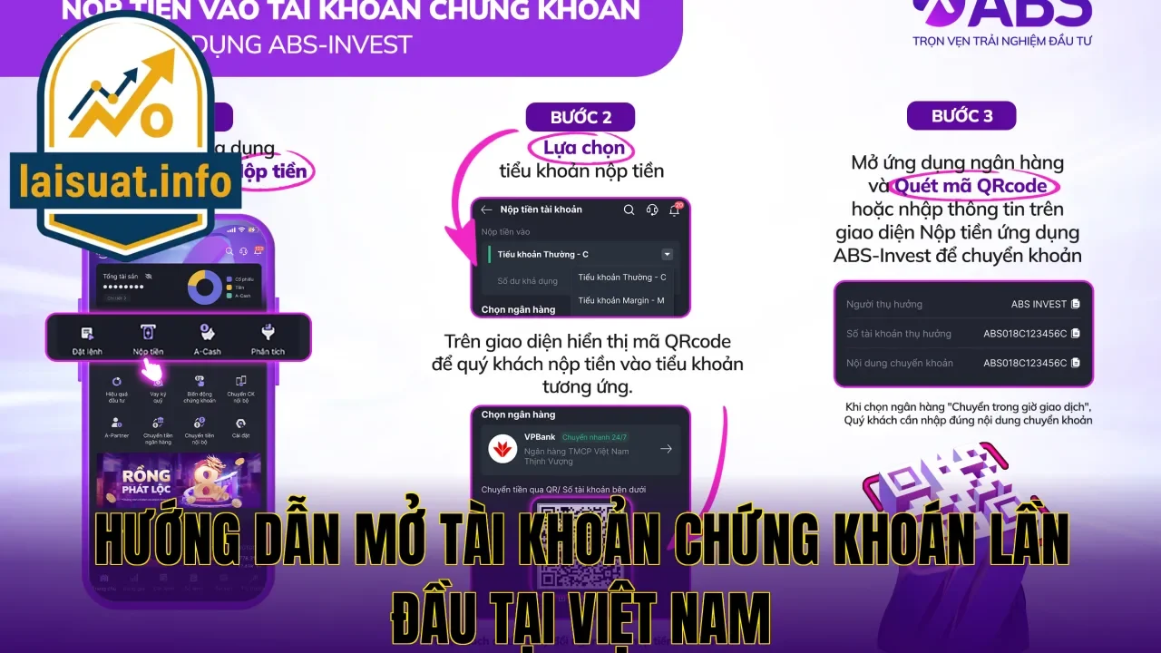 Hướng dẫn mở tài khoản chứng khoán lần đầu tại Việt Nam