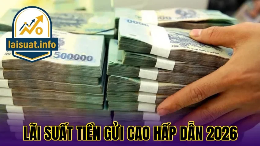 Lãi suất tiền gửi cao hấp dẫn 2026