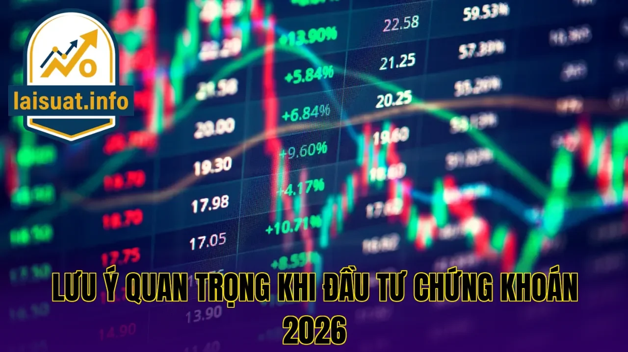 Lưu ý quan trọng khi đầu tư chứng khoán 2026