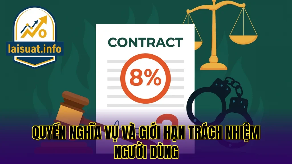 Quyền nghĩa vụ và giới hạn trách nhiệm người dùng