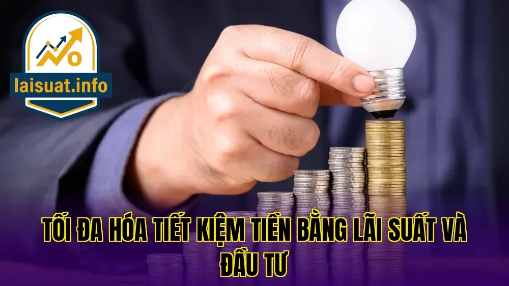 Tối đa hóa tiết kiệm tiền bằng lãi suất và đầu tư