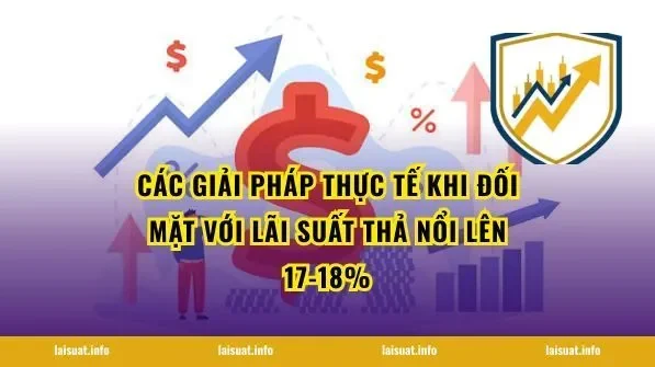 Các giải pháp thực tế khi đối mặt với lãi suất thả nổi lên 17-18%